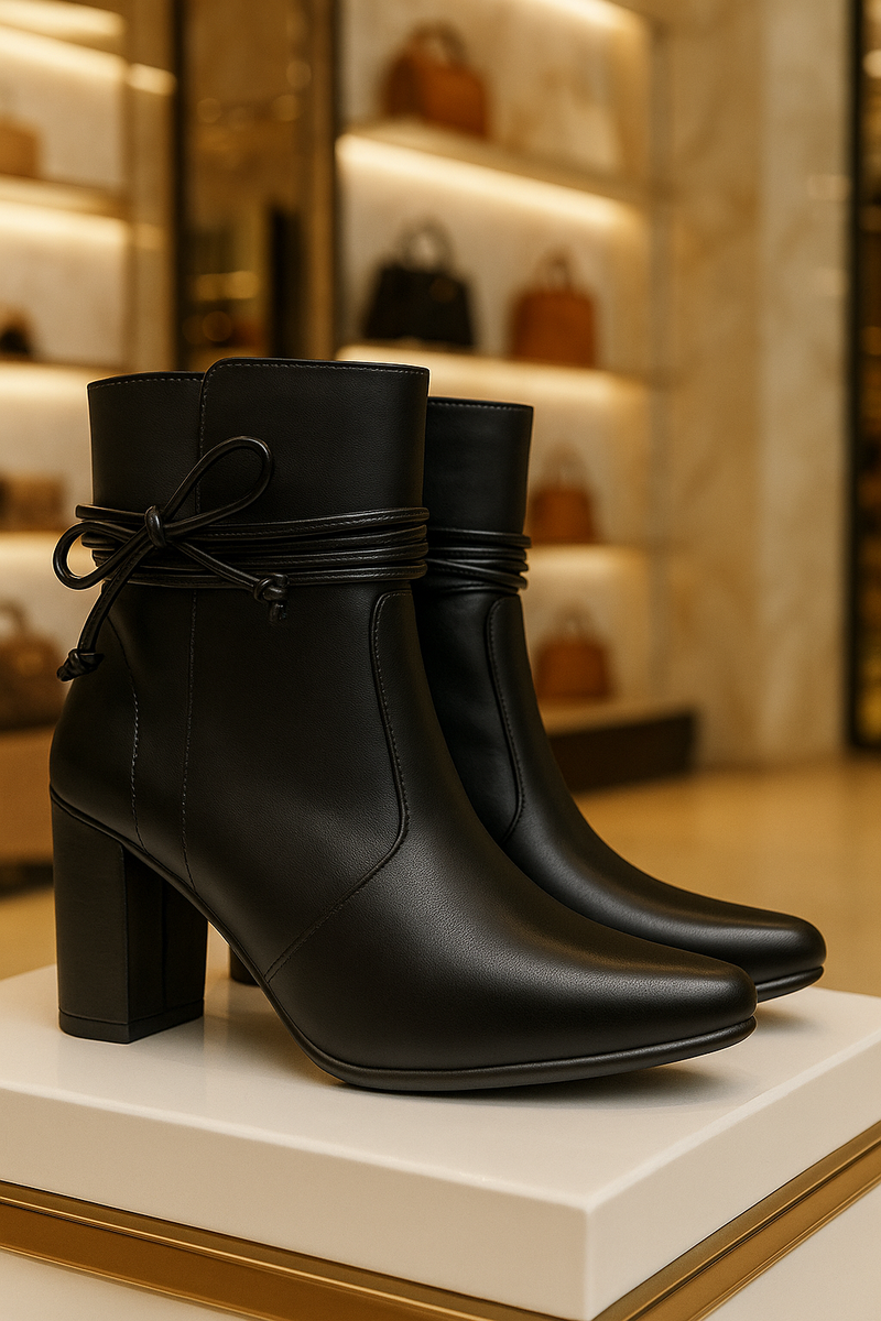 Bota Feminina Premium Bico Fino - Estilo marcante e cheia de personalidade