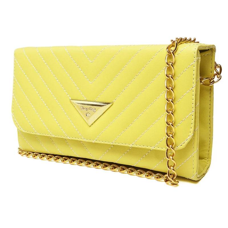 Bolsa Feminina Luxo Vegas com Corrente Dourada - Estilo que se destaca