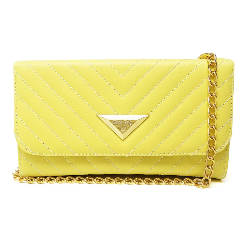 Bolsa Feminina Luxo Vegas com Corrente Dourada - Estilo que se destaca