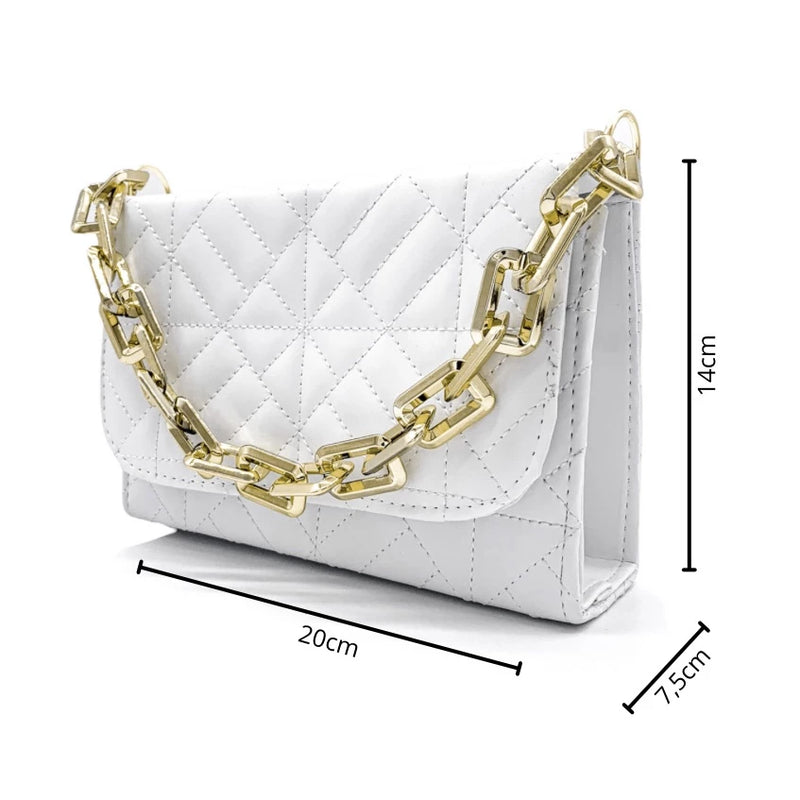 Kit Bolsas Femininas Luxo - Pague 1 leve 2 - Modelos Tiracolo e Coração